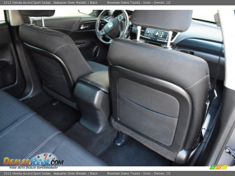 2013 Honda Accord Sport Sedan Alabaster Silver Metallic / Black Photo #20