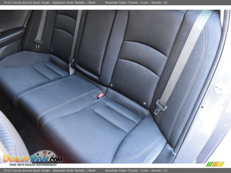 2013 Honda Accord Sport Sedan Alabaster Silver Metallic / Black Photo #21