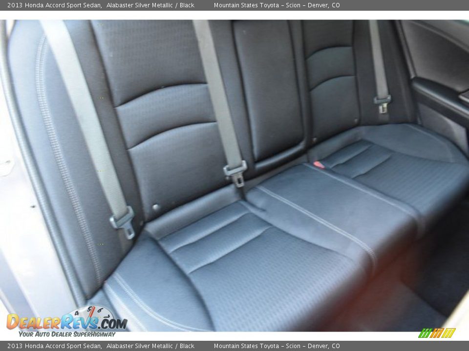 2013 Honda Accord Sport Sedan Alabaster Silver Metallic / Black Photo #22