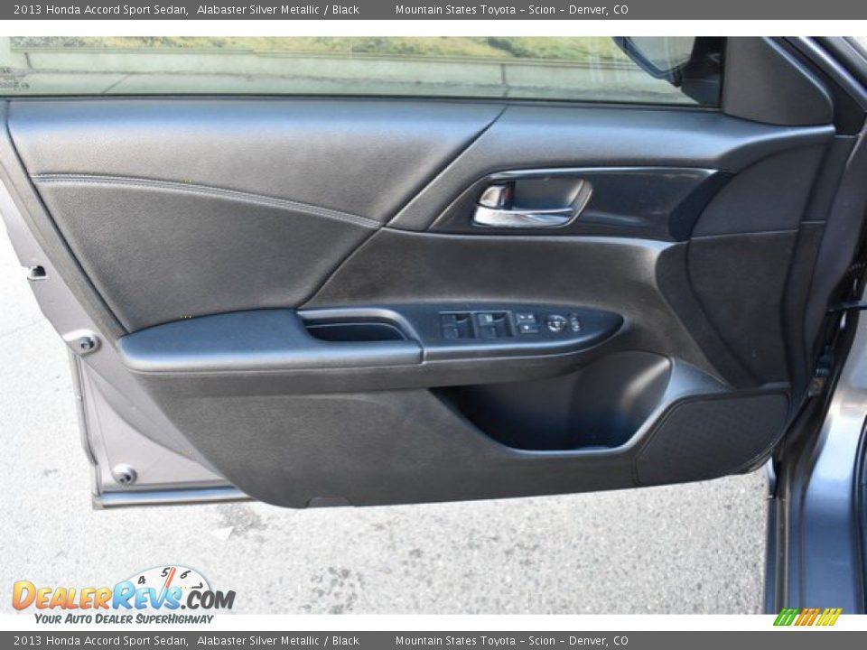 2013 Honda Accord Sport Sedan Alabaster Silver Metallic / Black Photo #24