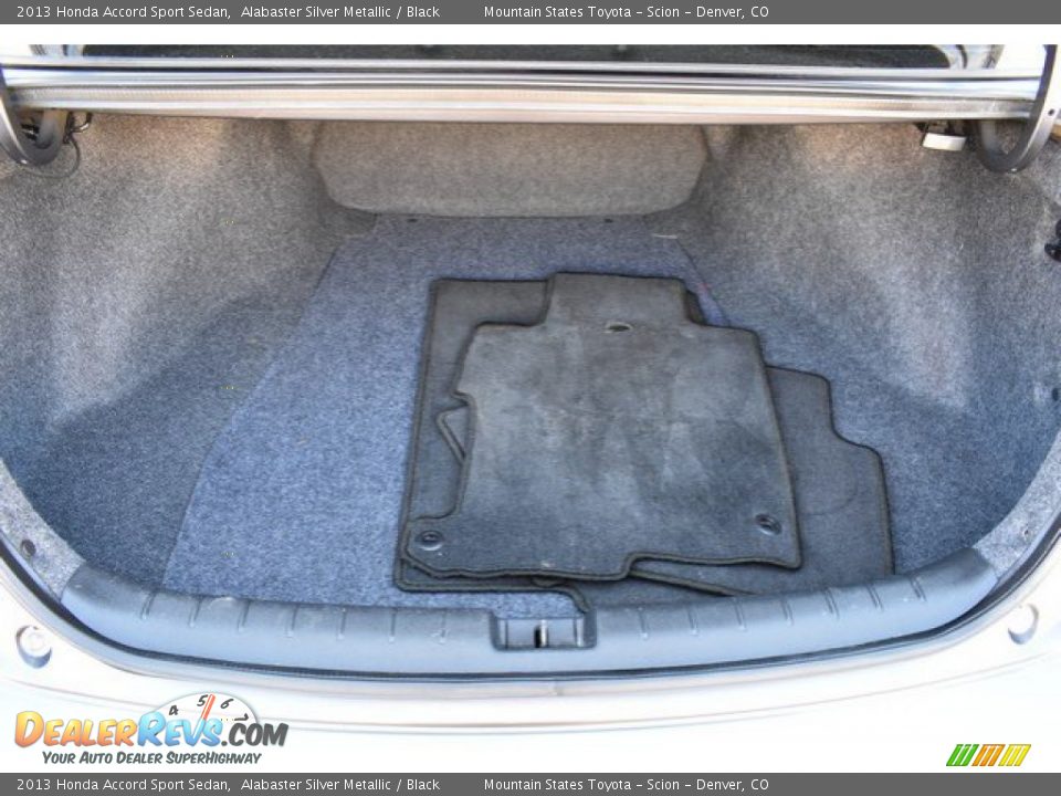 2013 Honda Accord Sport Sedan Alabaster Silver Metallic / Black Photo #26