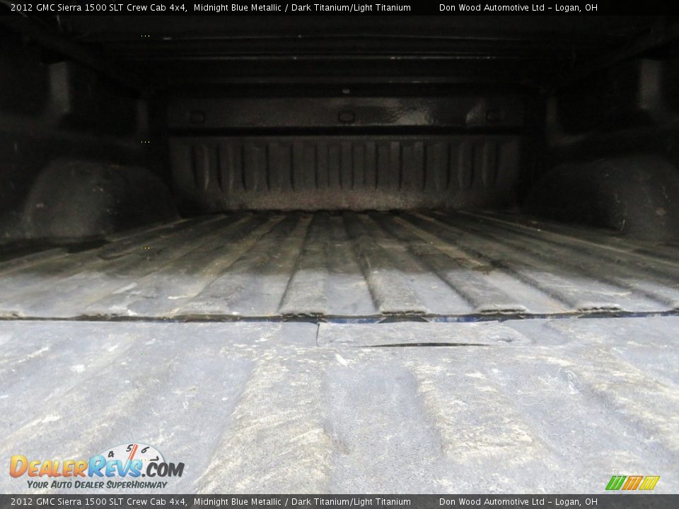 2012 GMC Sierra 1500 SLT Crew Cab 4x4 Midnight Blue Metallic / Dark Titanium/Light Titanium Photo #18
