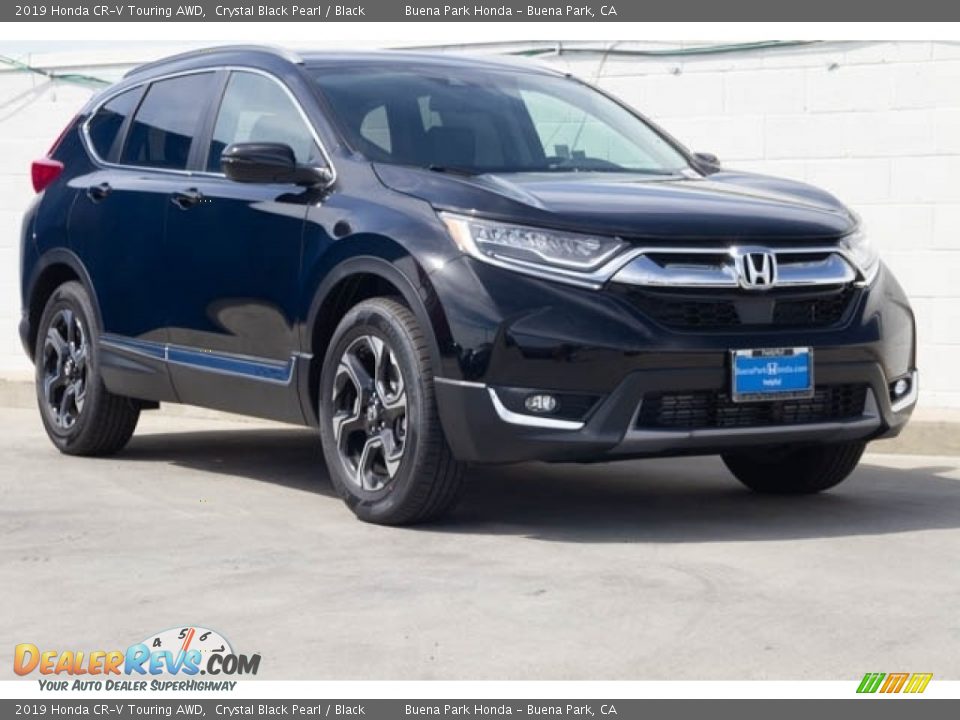 Front 3/4 View of 2019 Honda CR-V Touring AWD Photo #1