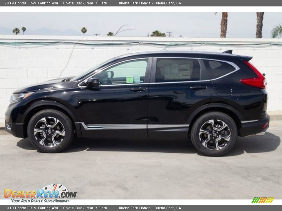 Crystal Black Pearl 2019 Honda CR-V Touring AWD Photo #4