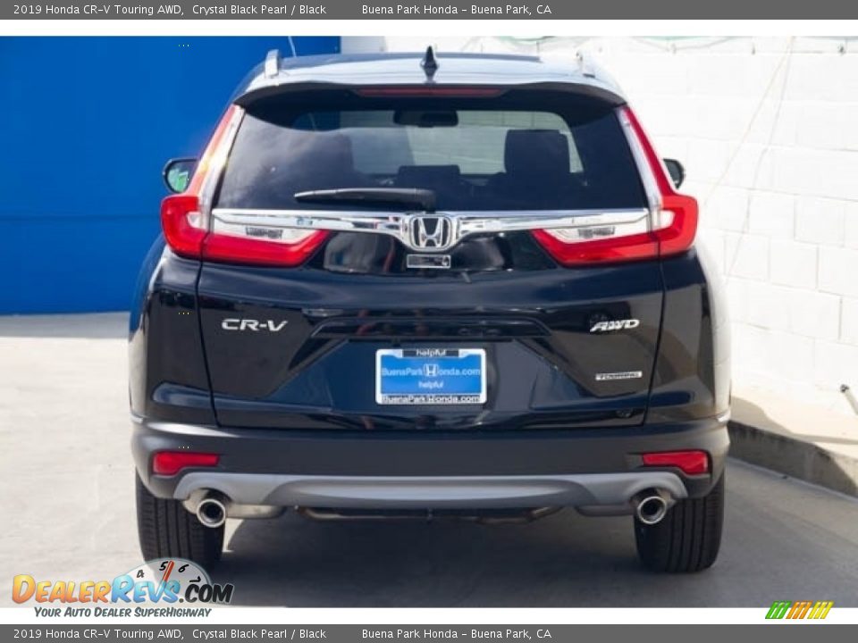 2019 Honda CR-V Touring AWD Crystal Black Pearl / Black Photo #5
