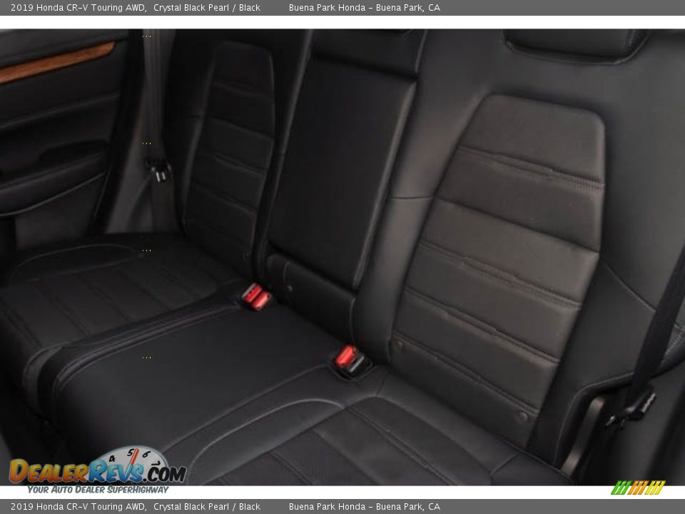2019 Honda CR-V Touring AWD Crystal Black Pearl / Black Photo #24