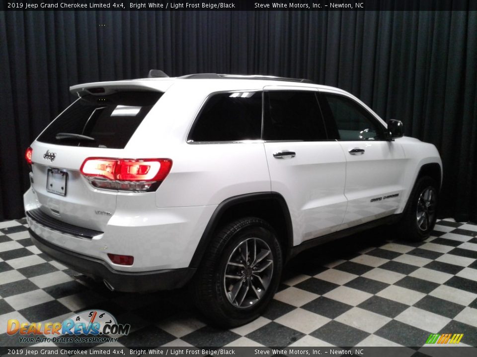 2019 Jeep Grand Cherokee Limited 4x4 Bright White / Light Frost Beige/Black Photo #6