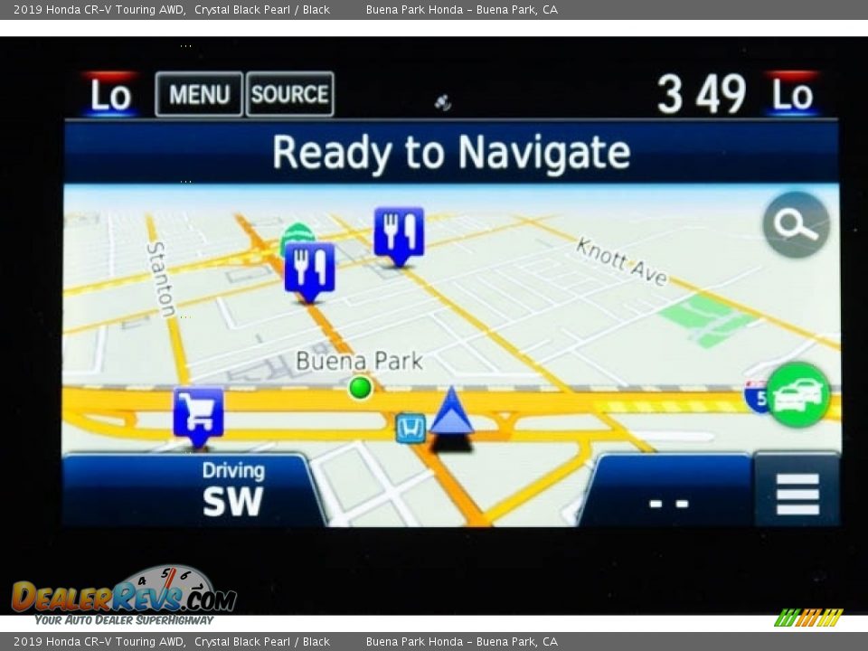 2019 Honda CR-V Touring AWD Crystal Black Pearl / Black Photo #31