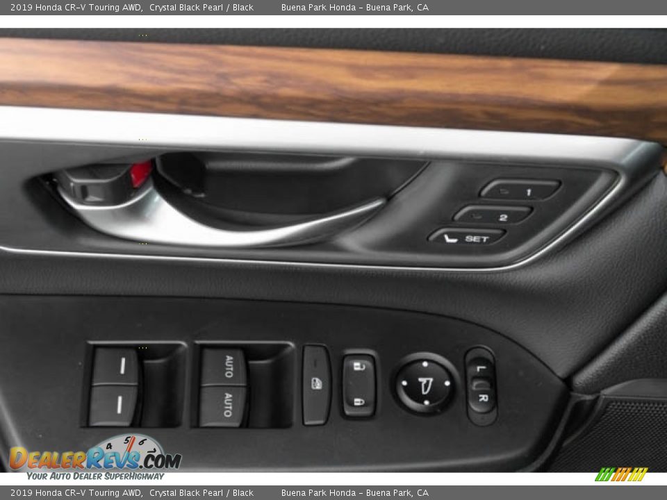2019 Honda CR-V Touring AWD Crystal Black Pearl / Black Photo #33