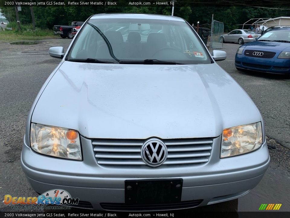 2003 Volkswagen Jetta GLS Sedan Reflex Silver Metallic / Black Photo #7