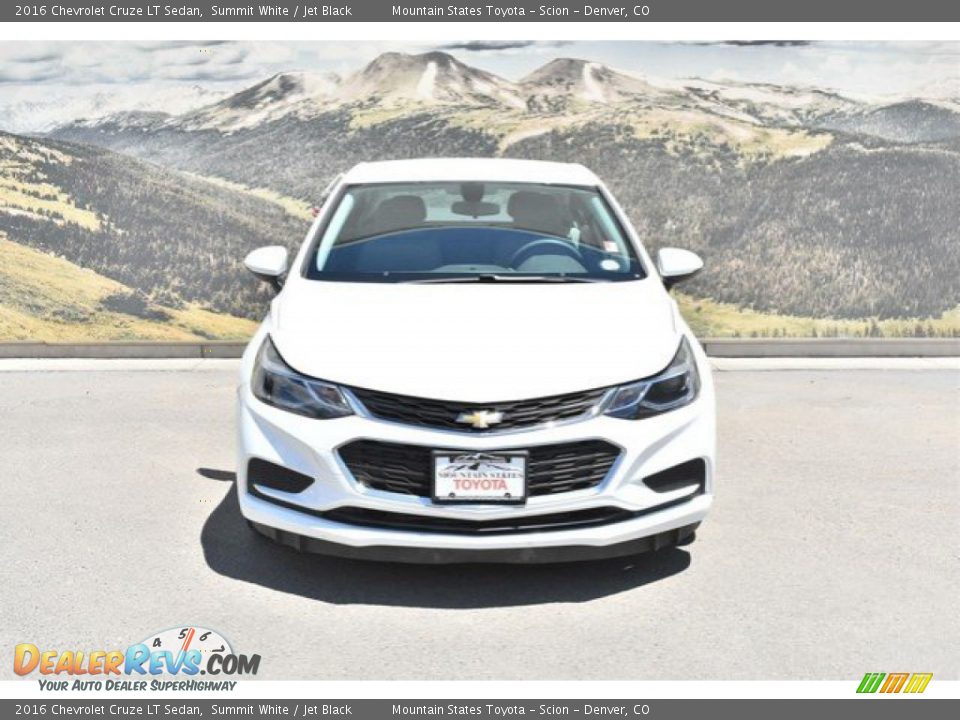 2016 Chevrolet Cruze LT Sedan Summit White / Jet Black Photo #4