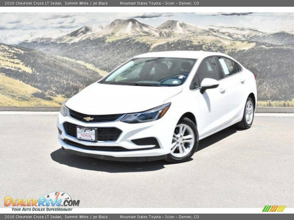 2016 Chevrolet Cruze LT Sedan Summit White / Jet Black Photo #5