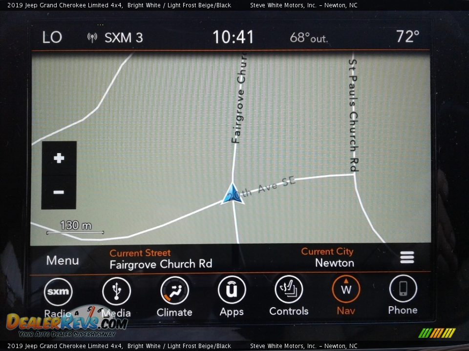 2019 Jeep Grand Cherokee Limited 4x4 Bright White / Light Frost Beige/Black Photo #25