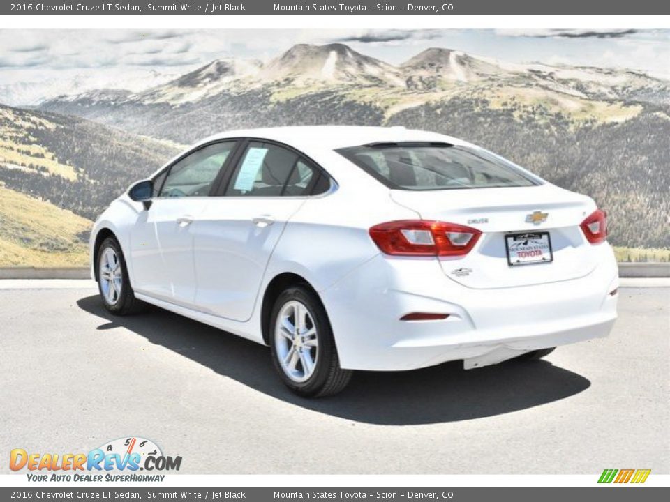 2016 Chevrolet Cruze LT Sedan Summit White / Jet Black Photo #7