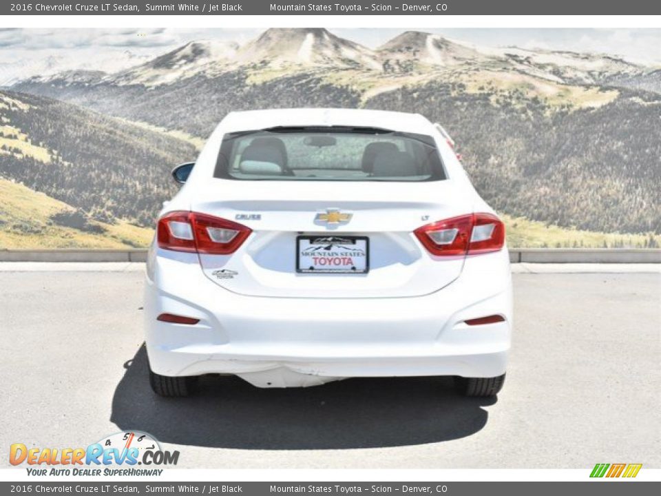 2016 Chevrolet Cruze LT Sedan Summit White / Jet Black Photo #8