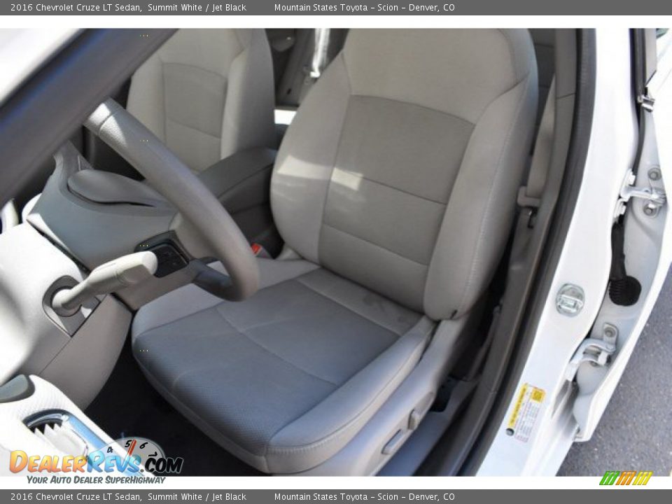 2016 Chevrolet Cruze LT Sedan Summit White / Jet Black Photo #12