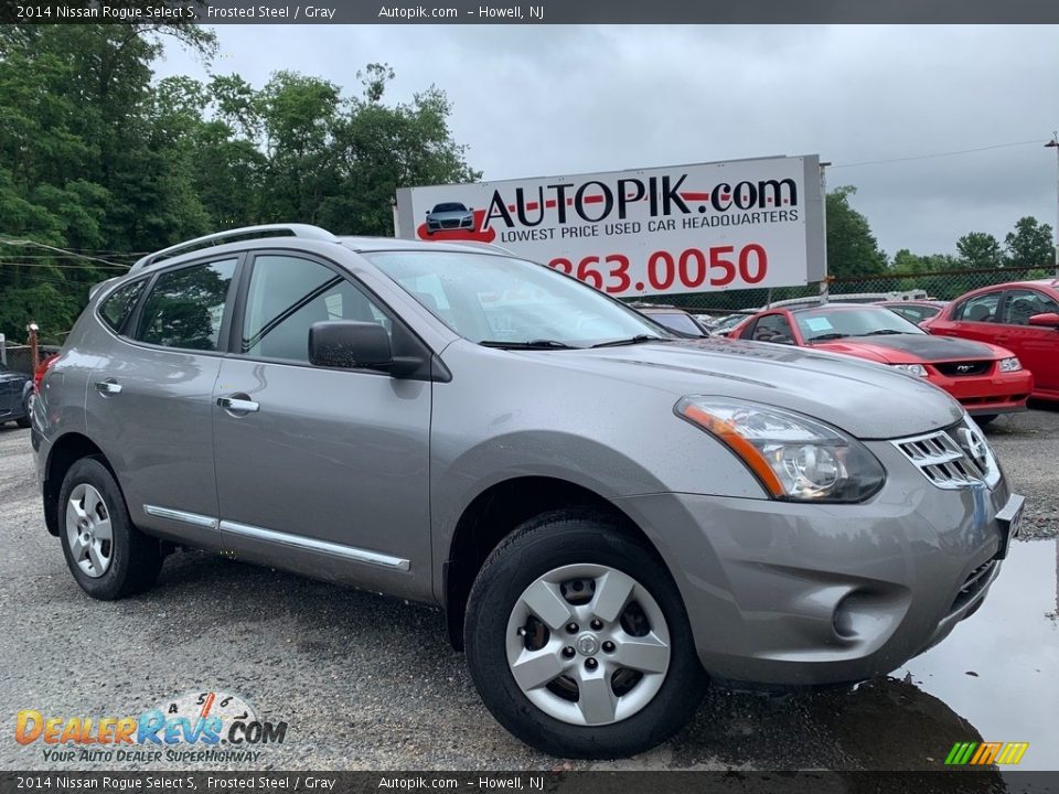 2014 Nissan Rogue Select S Frosted Steel / Gray Photo #1