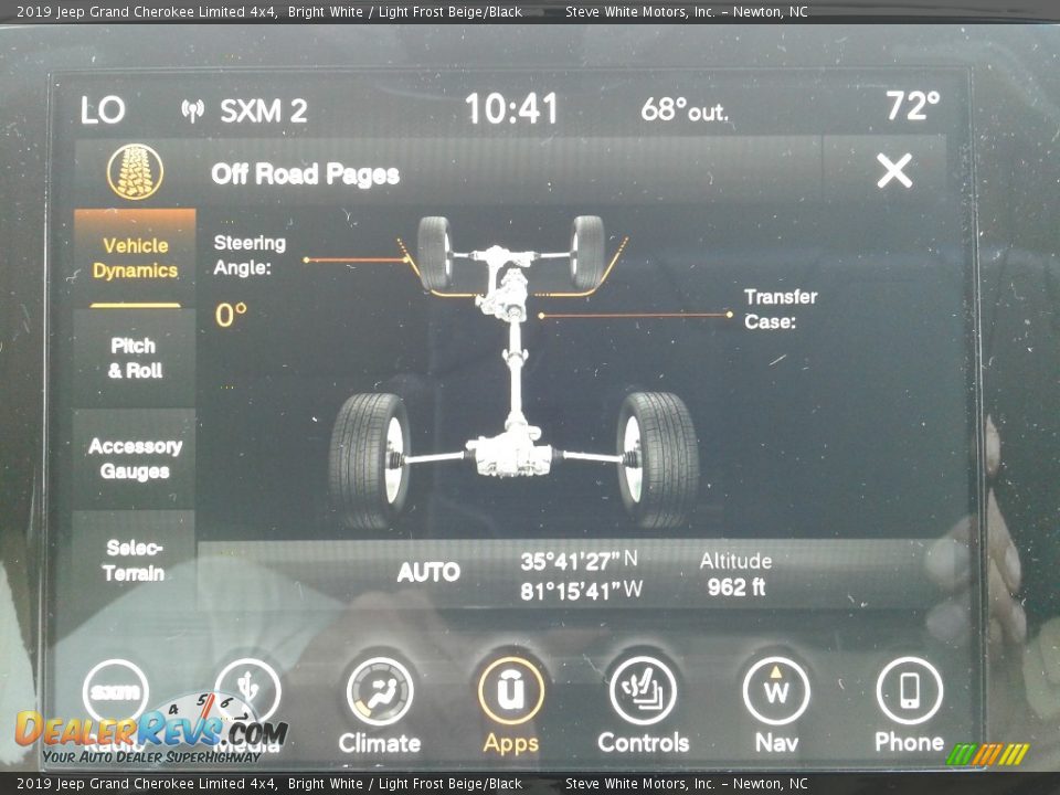 2019 Jeep Grand Cherokee Limited 4x4 Bright White / Light Frost Beige/Black Photo #31
