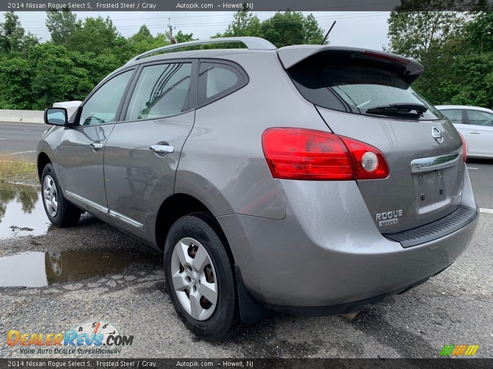 2014 Nissan Rogue Select S Frosted Steel / Gray Photo #5