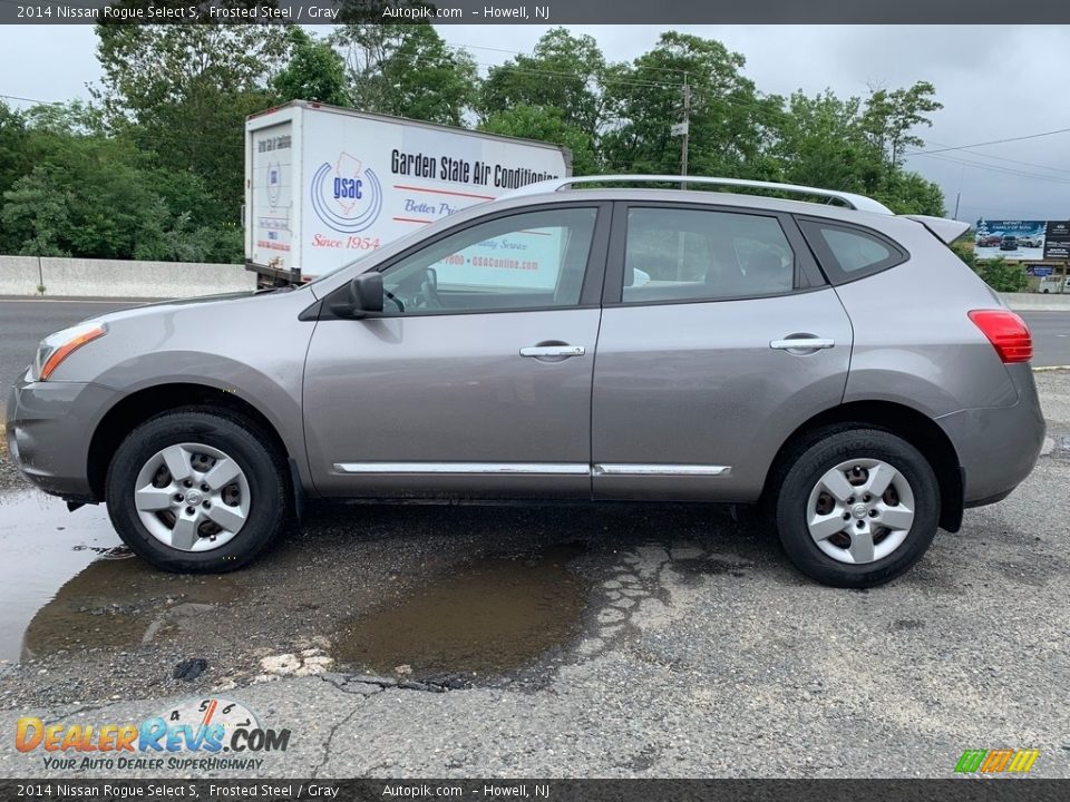 2014 Nissan Rogue Select S Frosted Steel / Gray Photo #6