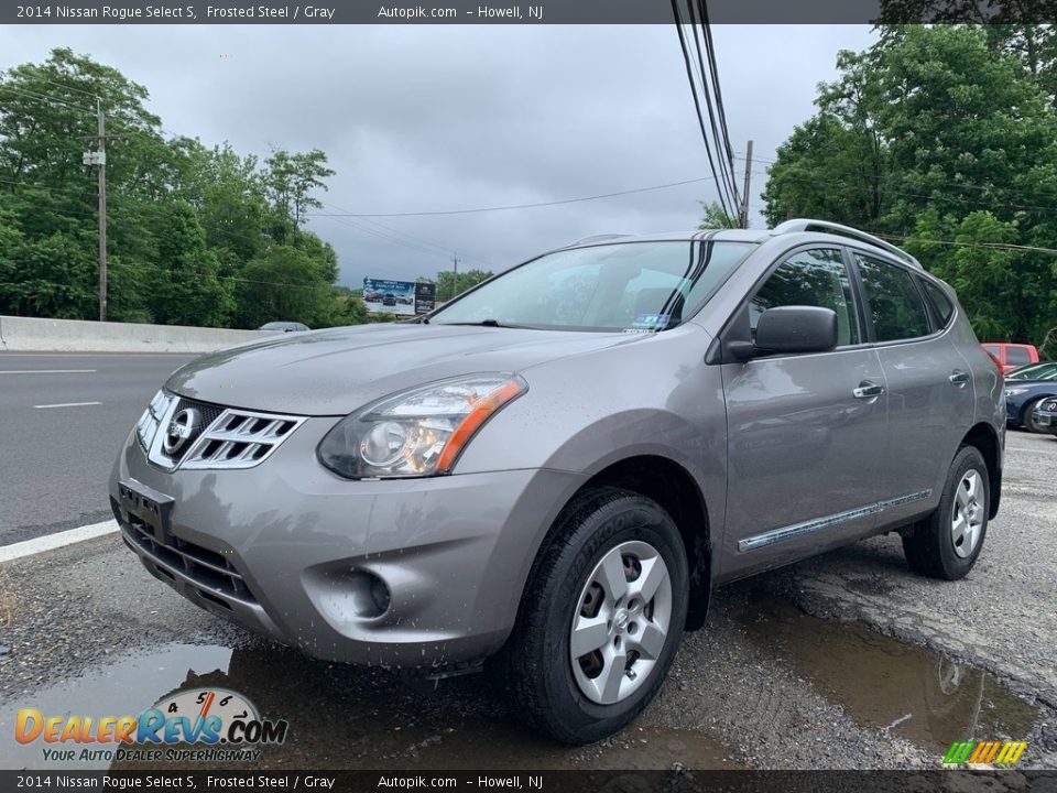 2014 Nissan Rogue Select S Frosted Steel / Gray Photo #7