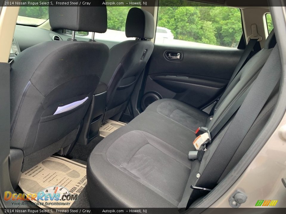 2014 Nissan Rogue Select S Frosted Steel / Gray Photo #10