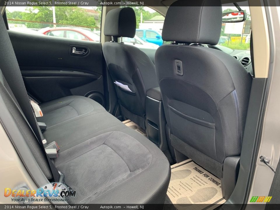 2014 Nissan Rogue Select S Frosted Steel / Gray Photo #11