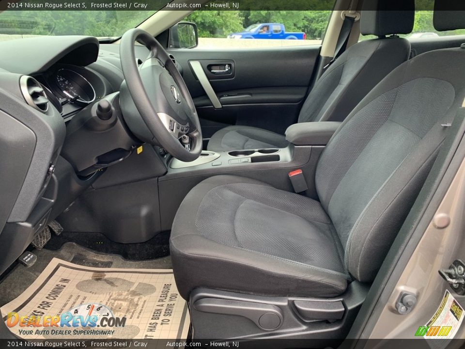 2014 Nissan Rogue Select S Frosted Steel / Gray Photo #12