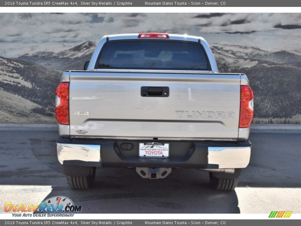 2019 Toyota Tundra SR5 CrewMax 4x4 Silver Sky Metallic / Graphite Photo #4