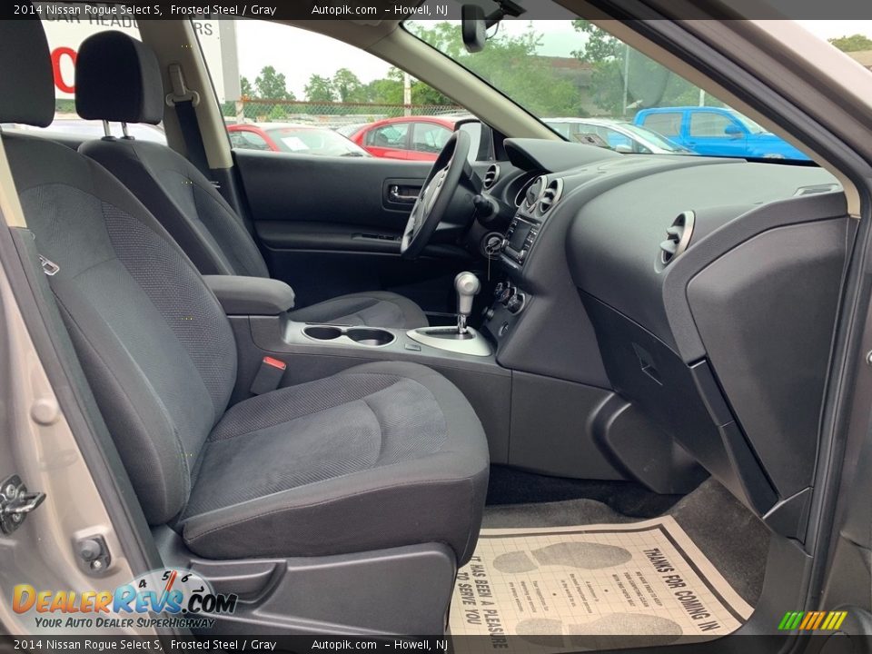 2014 Nissan Rogue Select S Frosted Steel / Gray Photo #13