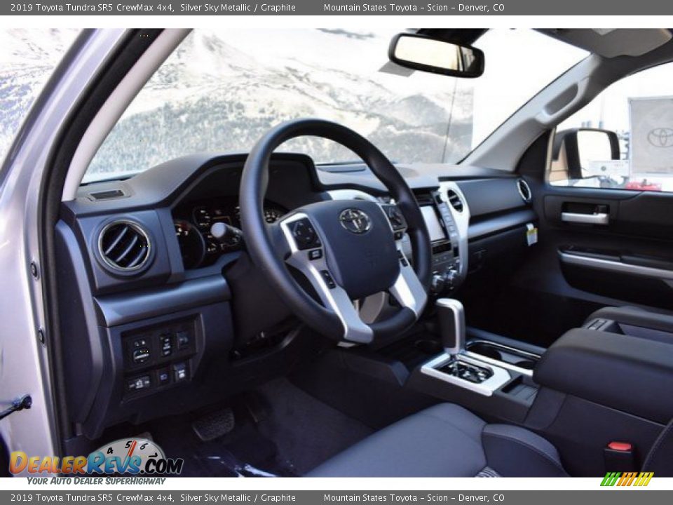2019 Toyota Tundra SR5 CrewMax 4x4 Silver Sky Metallic / Graphite Photo #5