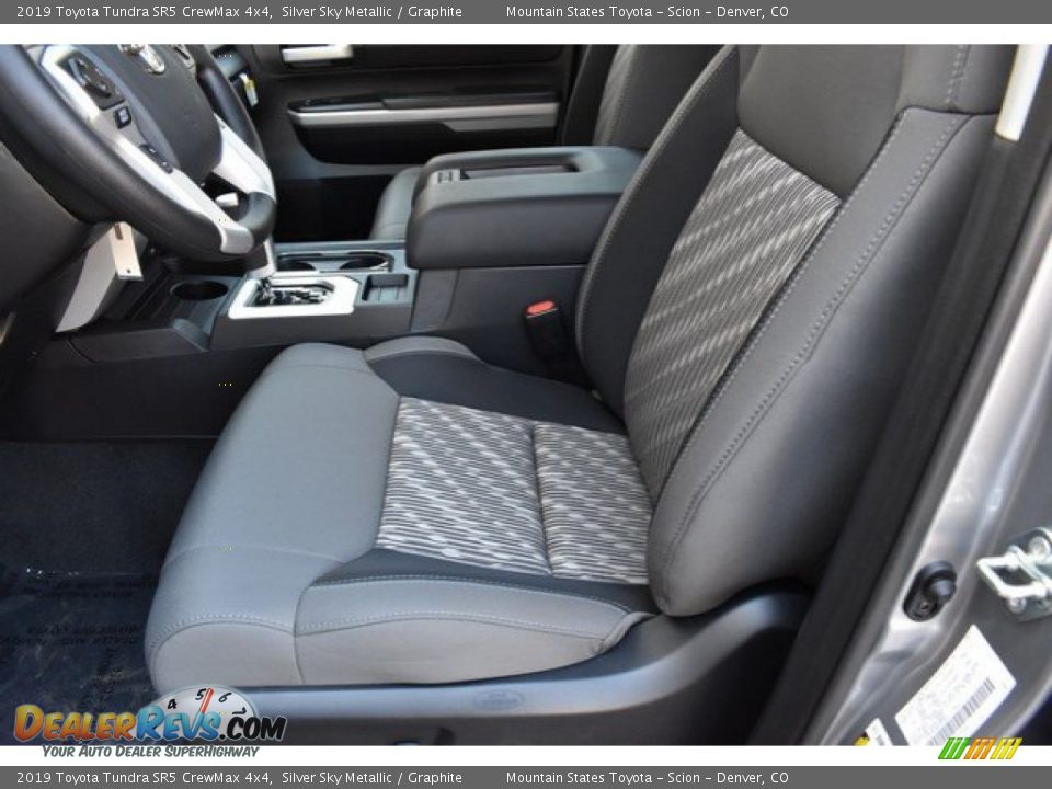 2019 Toyota Tundra SR5 CrewMax 4x4 Silver Sky Metallic / Graphite Photo #6