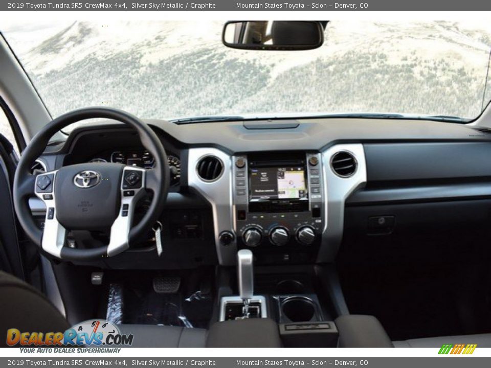 2019 Toyota Tundra SR5 CrewMax 4x4 Silver Sky Metallic / Graphite Photo #7