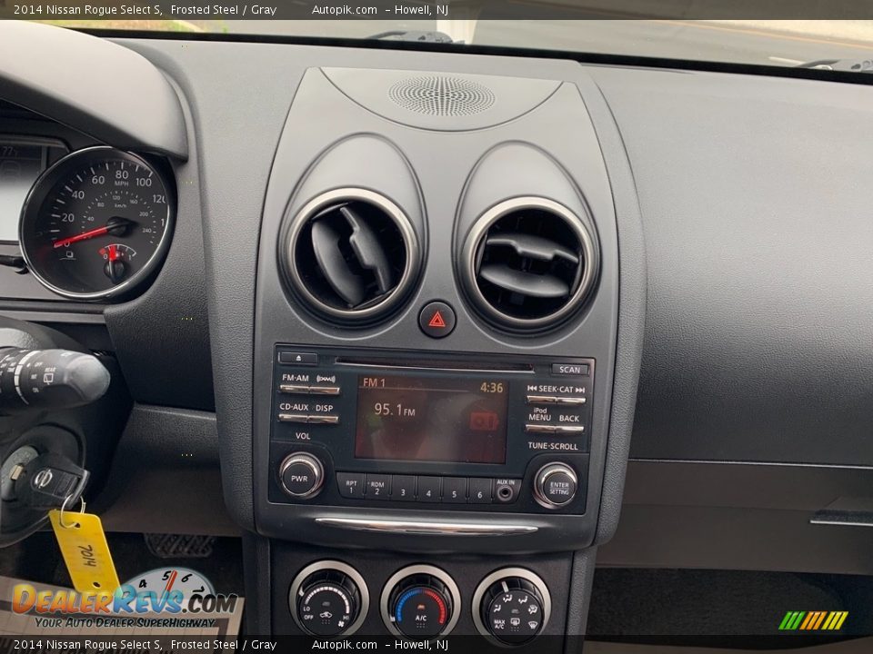2014 Nissan Rogue Select S Frosted Steel / Gray Photo #15