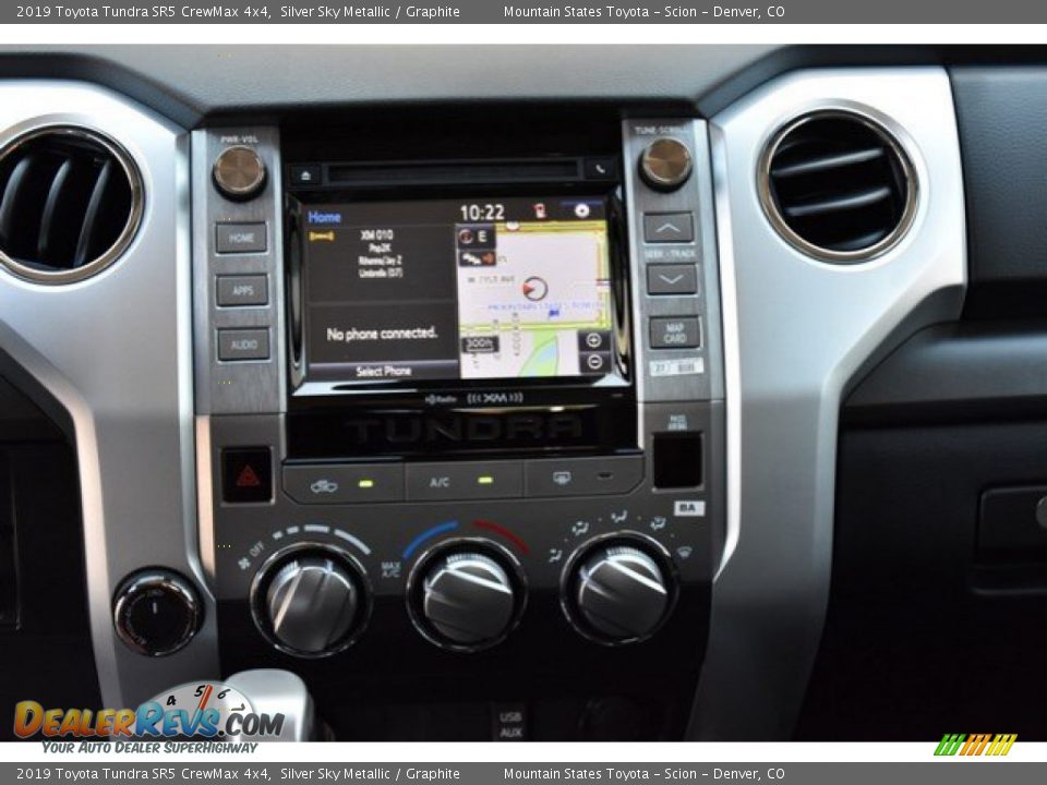 2019 Toyota Tundra SR5 CrewMax 4x4 Silver Sky Metallic / Graphite Photo #8