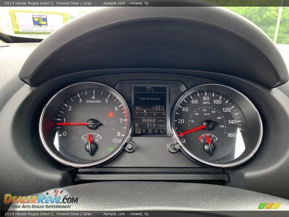 2014 Nissan Rogue Select S Frosted Steel / Gray Photo #17