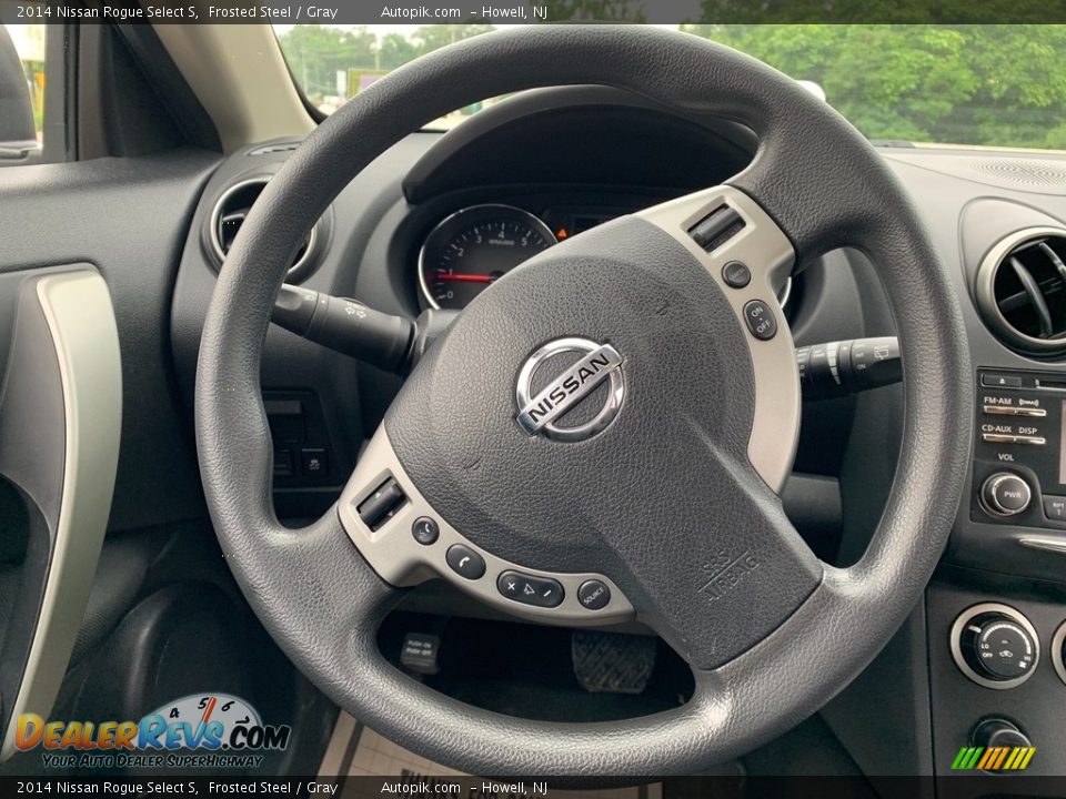 2014 Nissan Rogue Select S Frosted Steel / Gray Photo #18