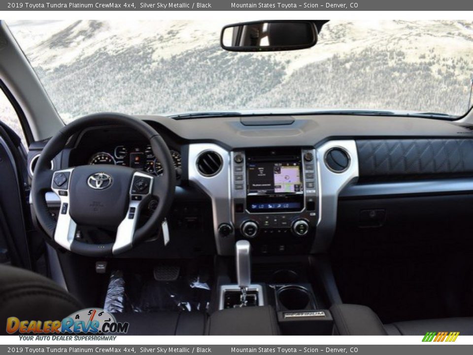 2019 Toyota Tundra Platinum CrewMax 4x4 Silver Sky Metallic / Black Photo #7