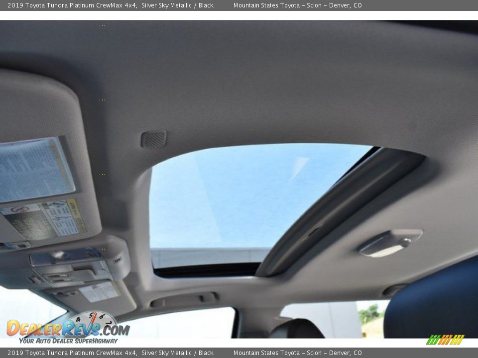 2019 Toyota Tundra Platinum CrewMax 4x4 Silver Sky Metallic / Black Photo #8