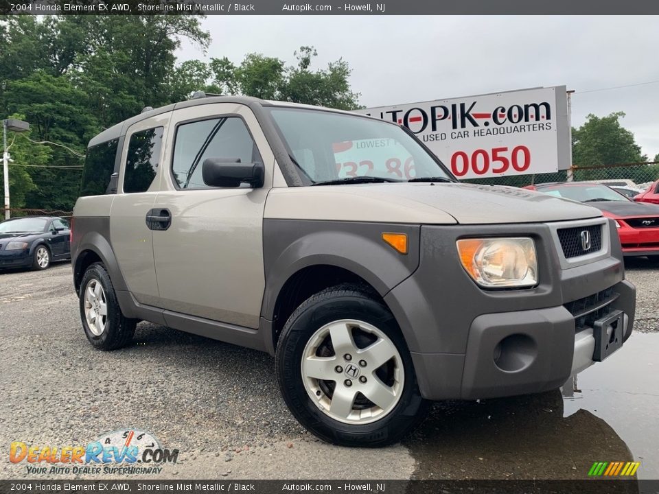 2004 Honda Element EX AWD Shoreline Mist Metallic / Black Photo #1