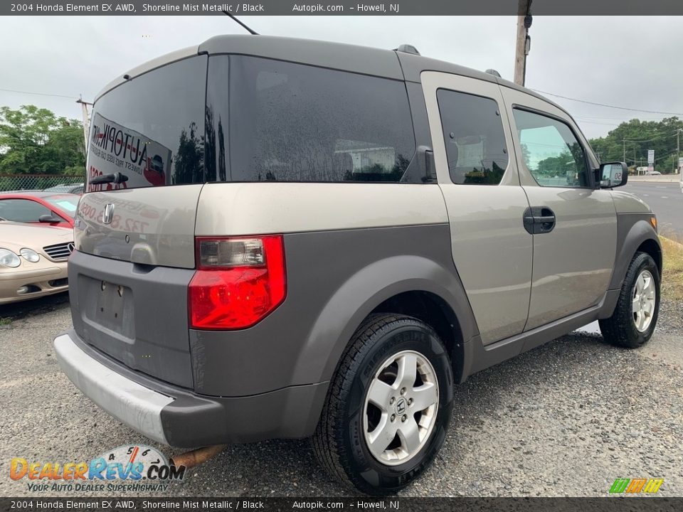 2004 Honda Element EX AWD Shoreline Mist Metallic / Black Photo #3