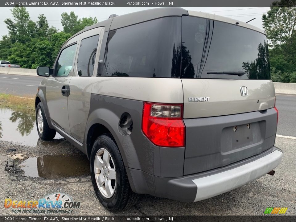 2004 Honda Element EX AWD Shoreline Mist Metallic / Black Photo #4