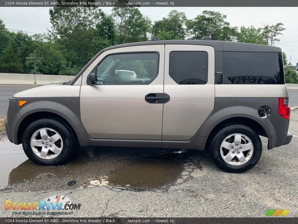 2004 Honda Element EX AWD Shoreline Mist Metallic / Black Photo #5