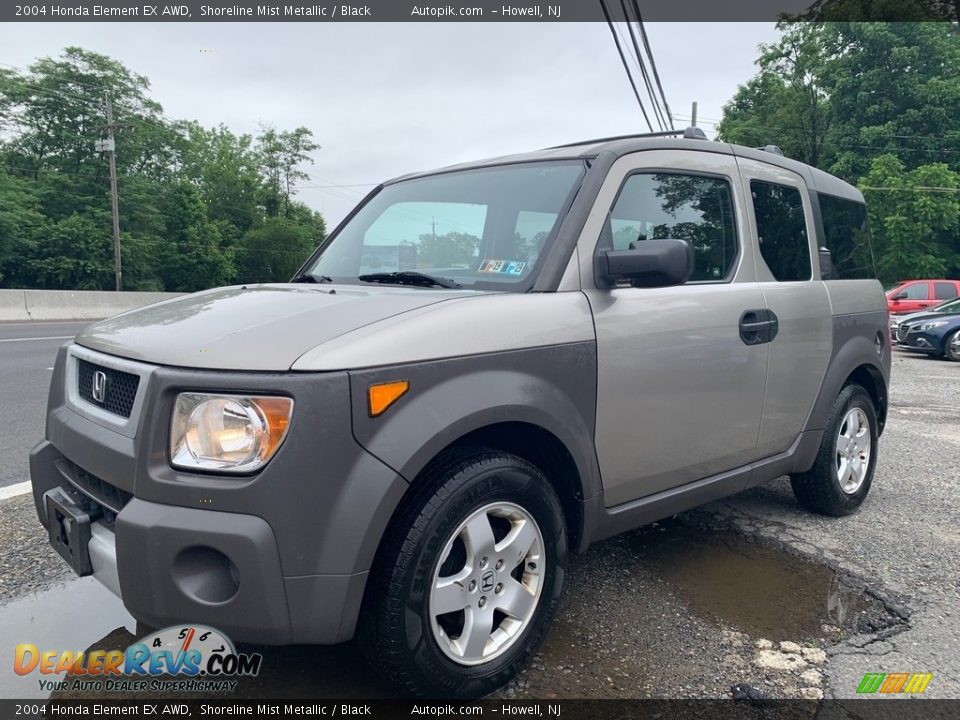 2004 Honda Element EX AWD Shoreline Mist Metallic / Black Photo #7