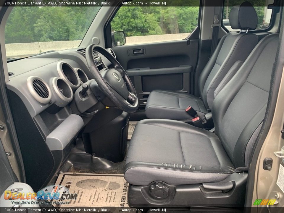 2004 Honda Element EX AWD Shoreline Mist Metallic / Black Photo #10