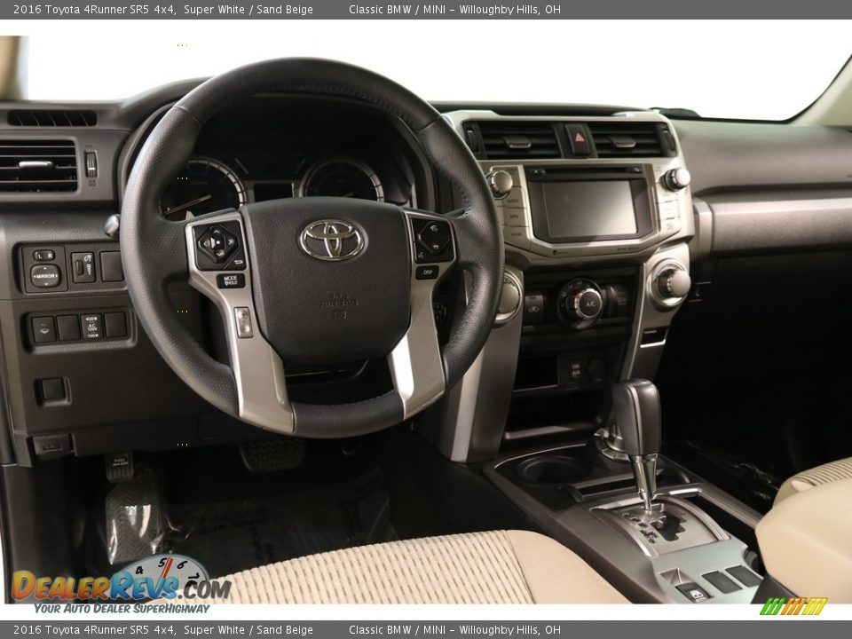 2016 Toyota 4Runner SR5 4x4 Super White / Sand Beige Photo #6