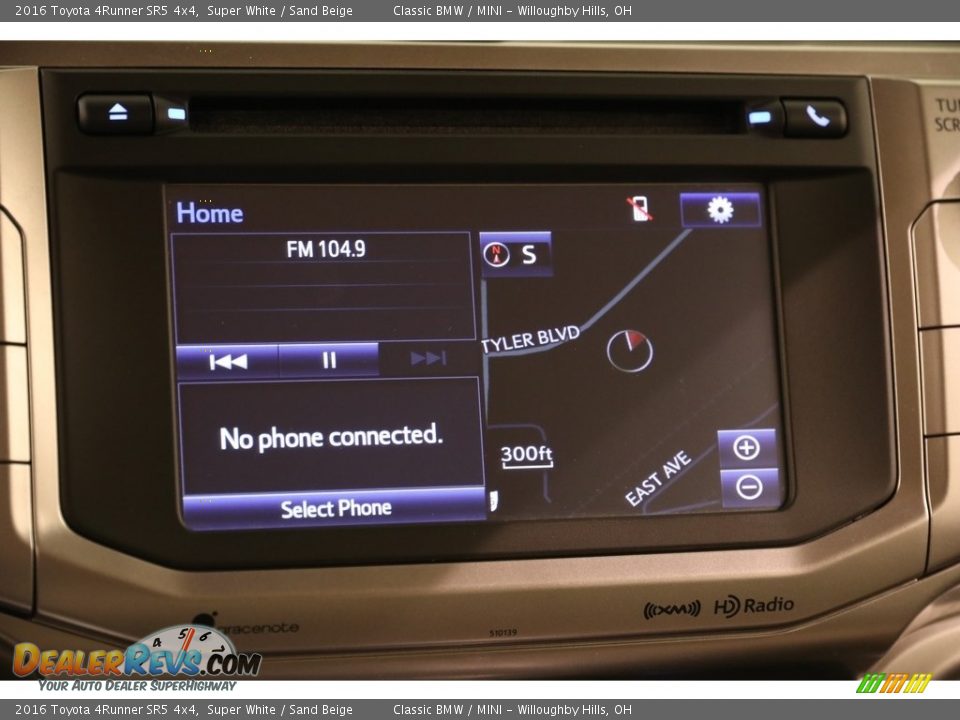 2016 Toyota 4Runner SR5 4x4 Super White / Sand Beige Photo #10