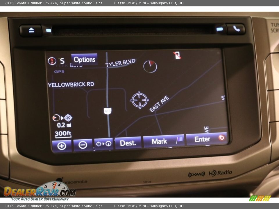 2016 Toyota 4Runner SR5 4x4 Super White / Sand Beige Photo #11