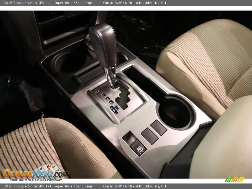 2016 Toyota 4Runner SR5 4x4 Super White / Sand Beige Photo #13