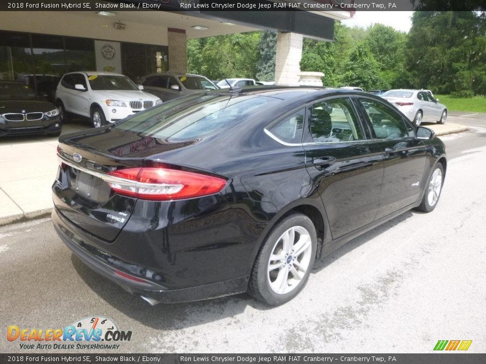 2018 Ford Fusion Hybrid SE Shadow Black / Ebony Photo #2